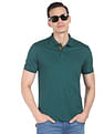 AD by Arvind Modern Jersey Slub Polo Shirt