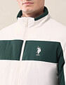U.S. Polo Assn. Colourblocked Regular Fit Jacket