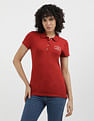 Tommy Hilfiger Slim Varsity Polo Shirt