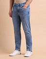 U.S. Polo Assn. Denim Co. Cole Comfort Cropped Fit Blue Jeans