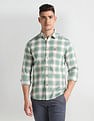 U.S. Polo Assn. Denim Co. Tartan Herringbone Slim Shirt