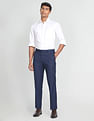 Arrow Windowpane Check Dobby Trousers