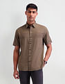 Arrow Sport Horizontal Striped Slim Fit Shirt