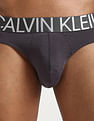 Calvin Klein Underwear Mens Solid Grey Briefs