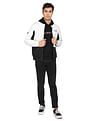 Flying Machine Colour Block Polyester Jacket