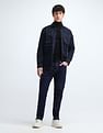 Flying Machine Slash Slim Tapered Fit Jeans