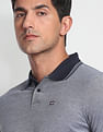 Arrow Sports Two Tone Pique Polo Shirt