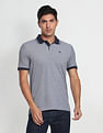 Arrow Sports Two Tone Pique Polo Shirt